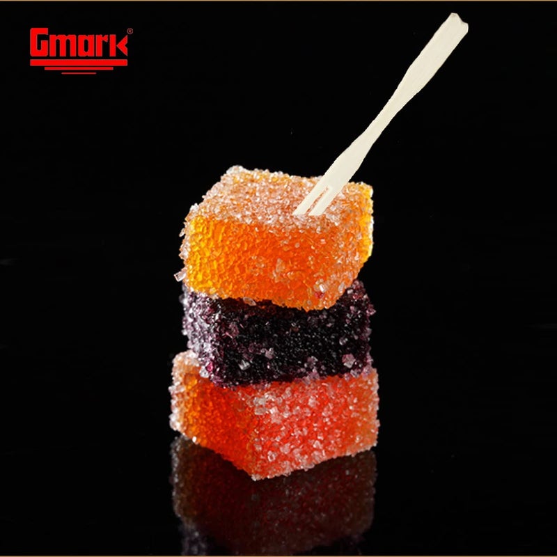Gmark Bamboo Double Prong Mini Forks 3.5 Inch 110pc, Food Picks/Fruit Picks/Cocktail Forks/Party Forks/Buffet Forks/Two Prongs Cocktail Picks for Appetizer, Cocktail, Pastry, Dessert. GM1031A - Image 4